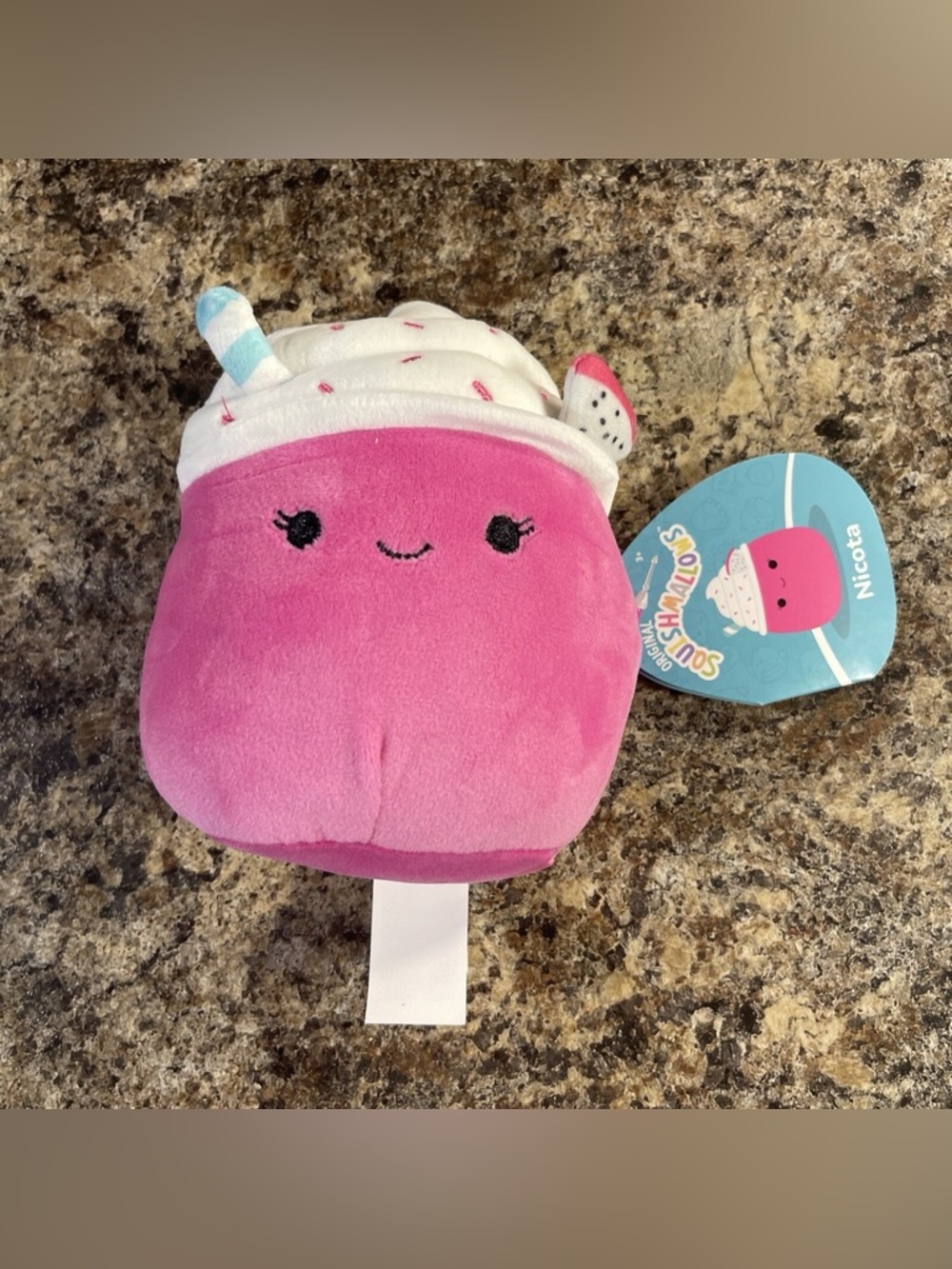 NWT Squishmallows Nicota the Dragonfruit Smoothie scented plush